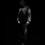 Breathedivinity Abyssal Wraith Oversized Zip up Hoodie VOID BLACK 5.webp