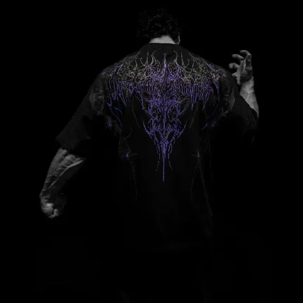 Breathedivinity Bone Splitter Oversized T Shirt DUSK 2.webp
