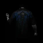 Breathedivinity Bone Splitter Oversized T Shirt MOONLIGHT BLUE 3.webp