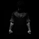 Breathedivinity Bone Splitter Oversized T Shirt VOID BLACK 3.webp