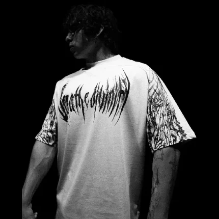 Breathedivinity Hellfire Oversized T Shirt Divine White 2.webp