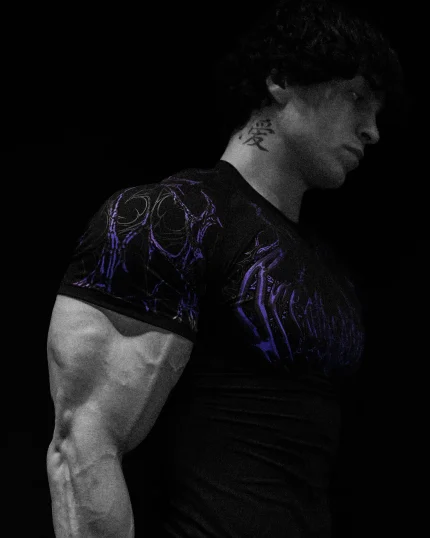 Void Tech™ Corrupted Short sleeve Compression DUSK.webp