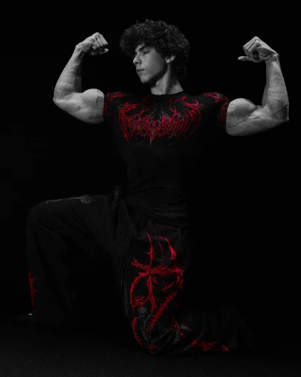 Void Tech™ Corrupted Short sleeve Compression NIGHTMARE 1.webp