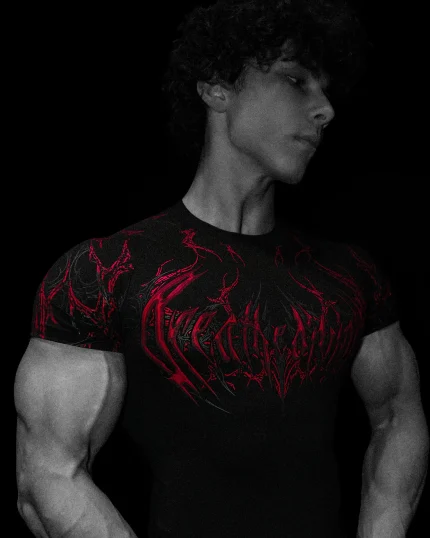 Void Tech™ Corrupted Short sleeve Compression NIGHTMARE.webp