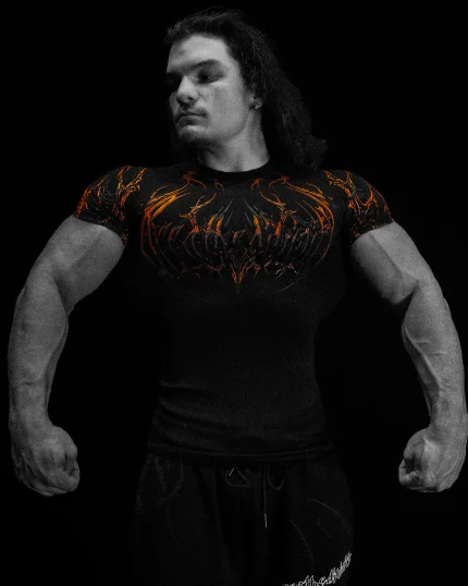 Void Tech™ Corrupted Short sleeve Compression SCORCH 1.webp