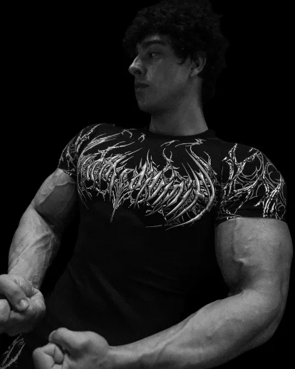 Void Tech™ Corrupted Short sleeve Compression VOID BLACK.webp