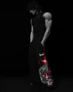 Void Tech™ Eternal Quarter zip Cut off Compression NIGHTMARE 3.webp