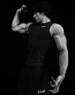 Void Tech™ Eternal Quarter zip Cut off Compression Void black.webp