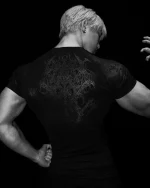 Void Tech™ Infernal Short sleeve Compression DARKNESS 1.webp