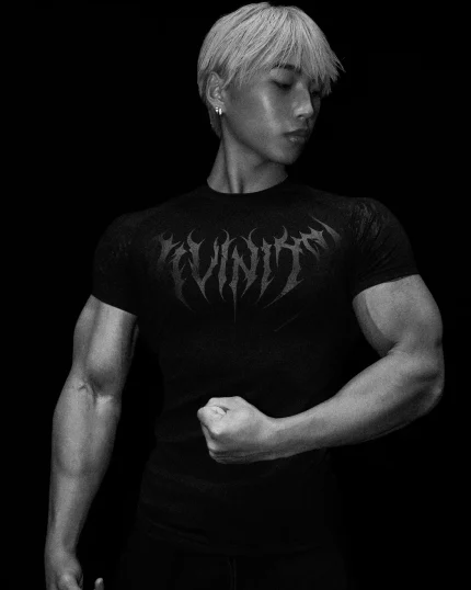 Void Tech™ Infernal Short sleeve Compression DARKNESS.webp