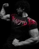 Void Tech™ Infernal Short sleeve Compression HEAVENLY RED 1.webp