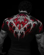 Void Tech™ Infernal Short sleeve Compression HEAVENLY RED 4.webp