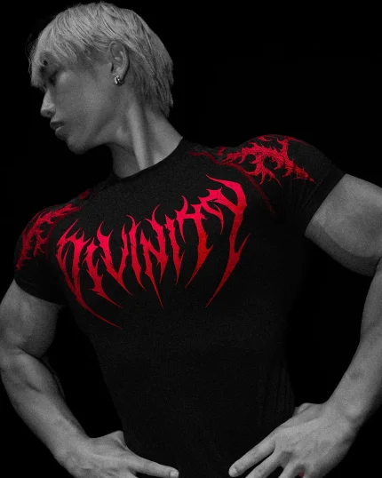 Void Tech™ Infernal Short sleeve Compression NIGHTMARE 1.webp