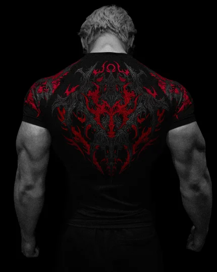 Void Tech™ Infernal Short sleeve Compression NIGHTMARE.webp